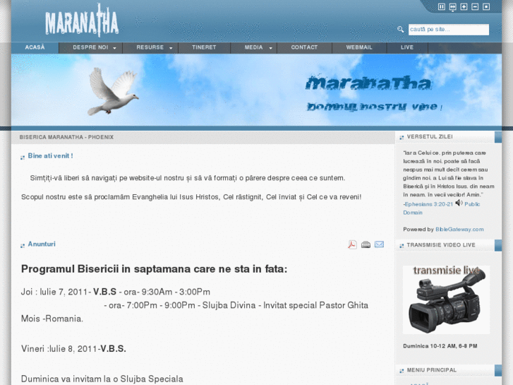 www.maranathaphx.com