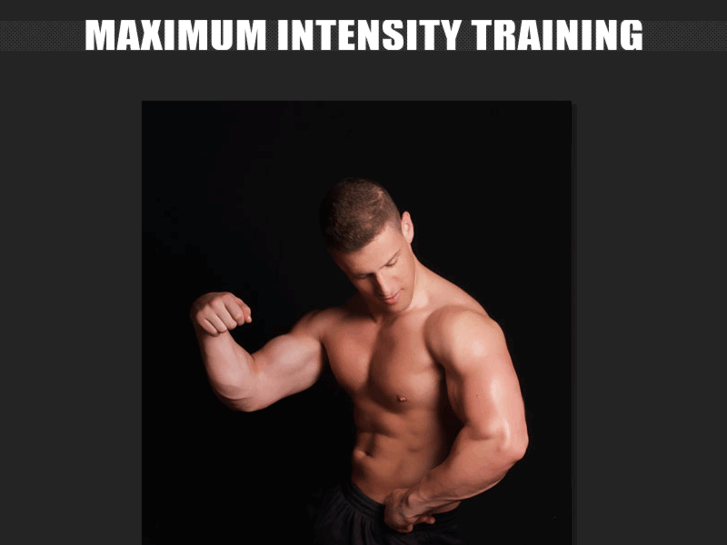 www.maximumintensitytraining.com