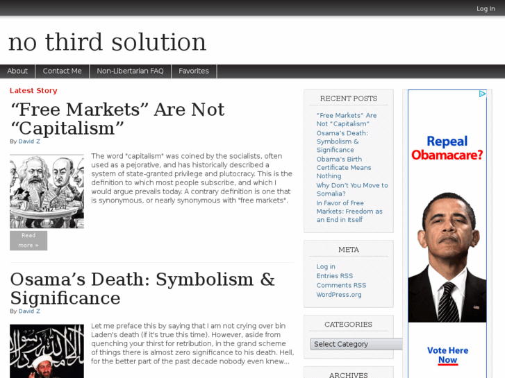 www.nothirdsolution.com