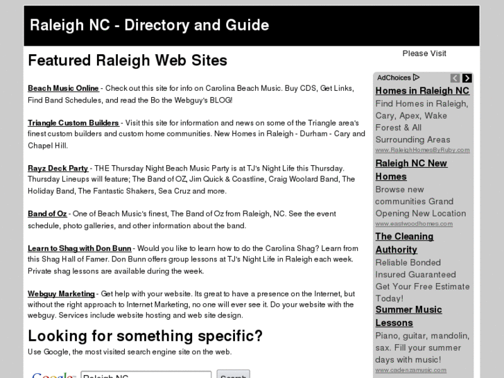 www.raleighguide.com