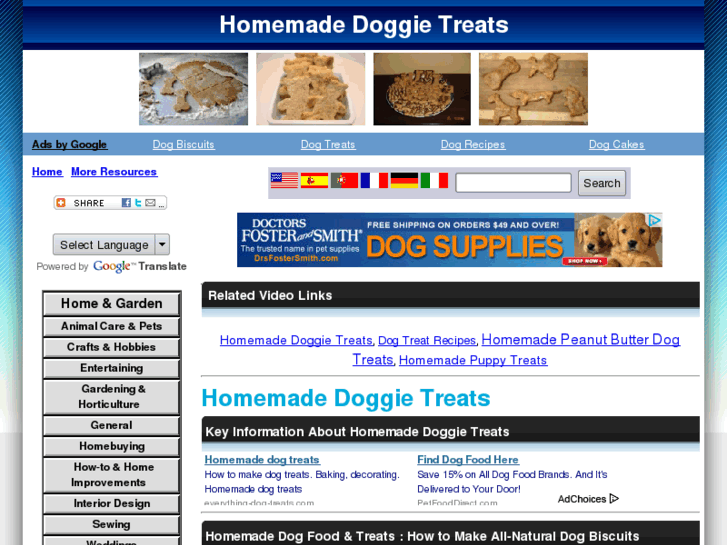 www.recipefordogtreats.com