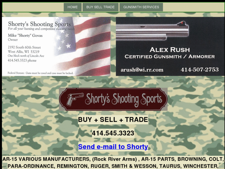 www.shortysshootingsports.com