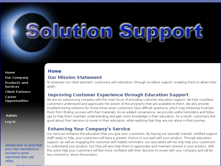 www.solutionsupport.net