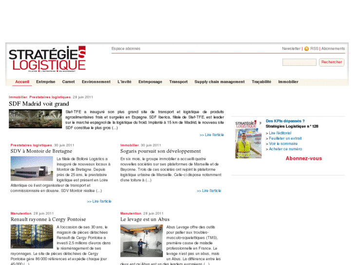 www.strategies-logistique.com