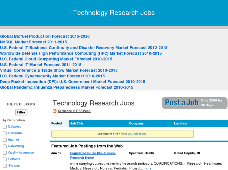 www.technologyresearchjobs.com