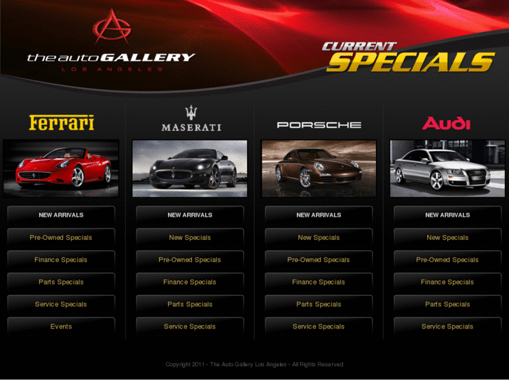 www.theautogalleryspecials.com