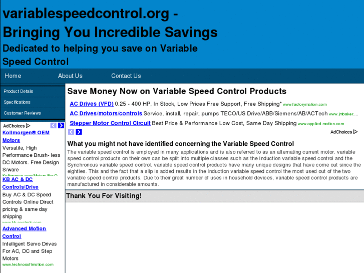 www.variablespeedcontrol.org