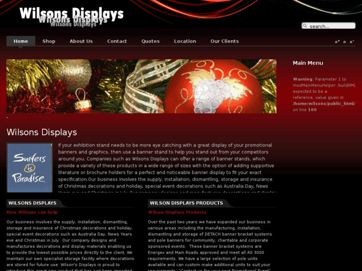 www.wilsons-displays.com