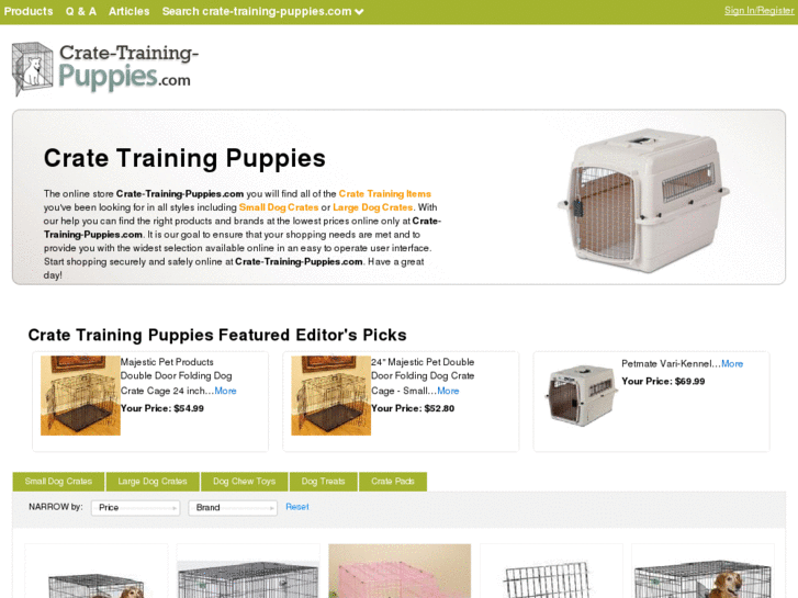 www.crate-training-puppies.com