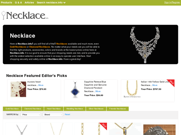 www.necklace.info