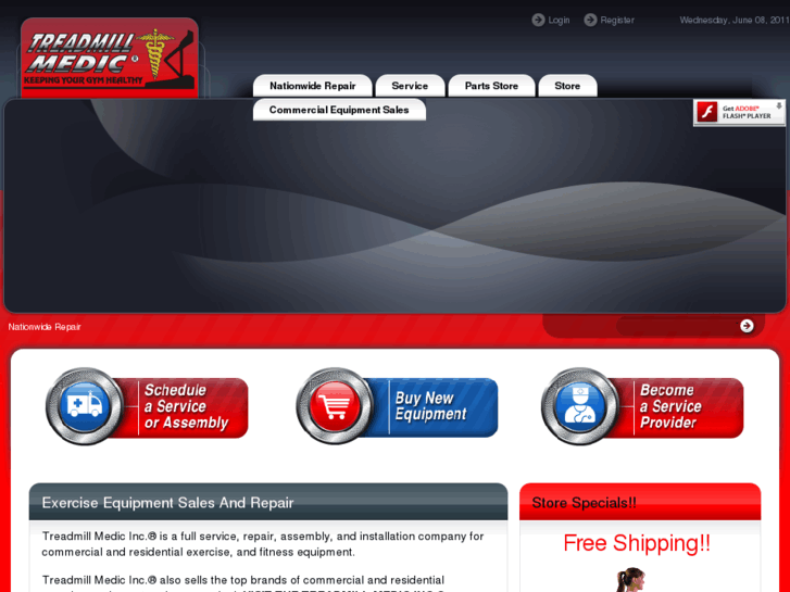www.treadmillmedic.com