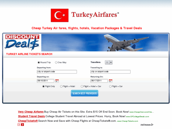 www.turkeyairfares.com