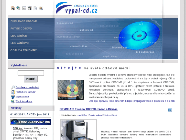 www.vypal-cd.cz