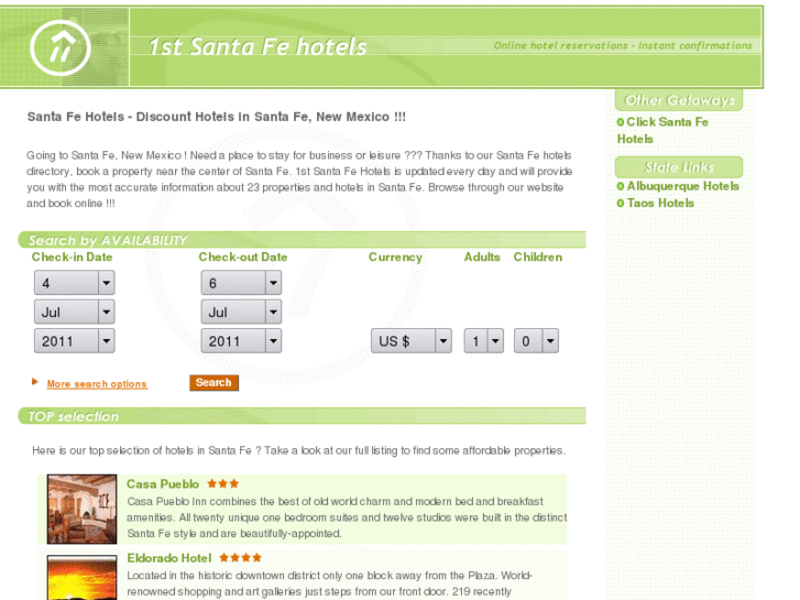 www.1stsantafehotels.com