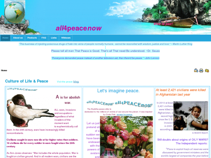 www.all4peacenow.com