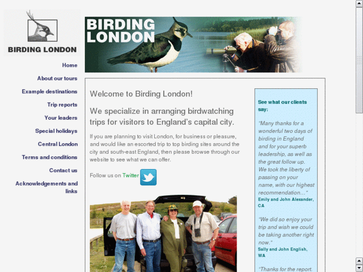 www.birdinglondon.co.uk