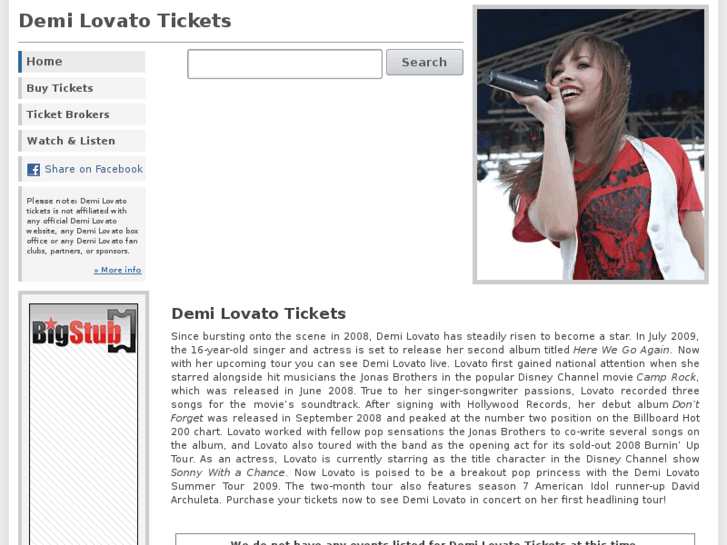 www.demilovatotickets.info