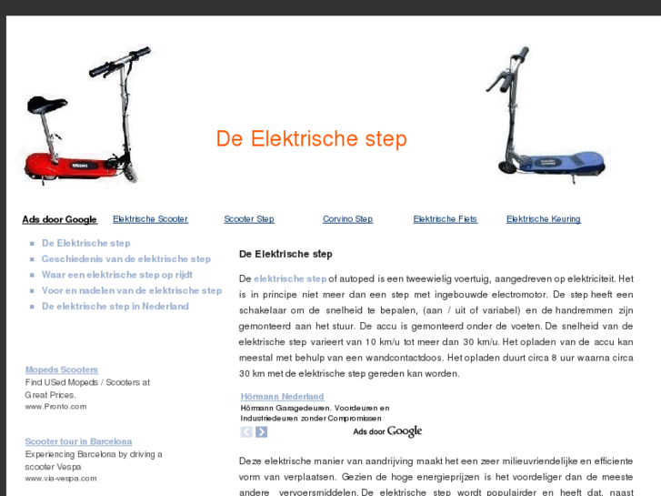 www.elektrischestep.net