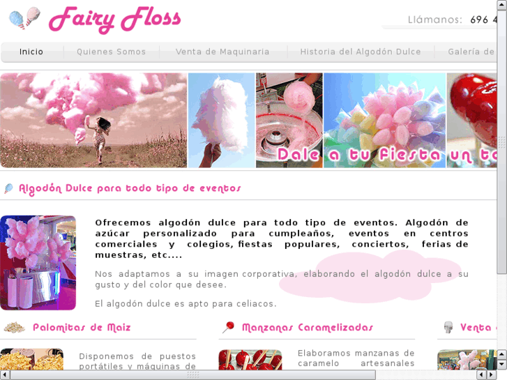 www.fairyfloss.es