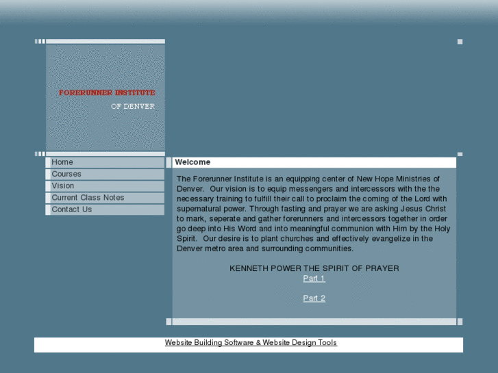 www.forerunnerinstitute.org