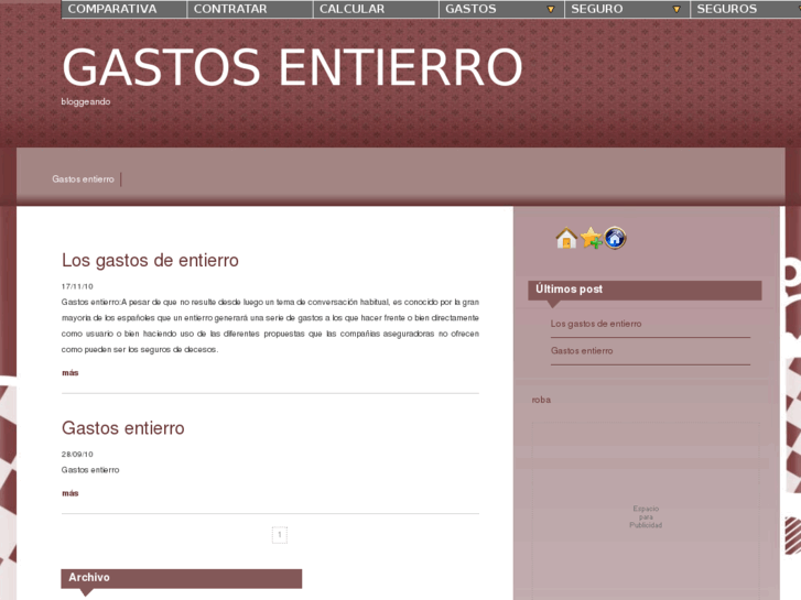 www.gastosentierro.es