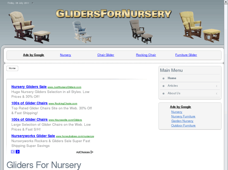 www.glidersfornursery.com