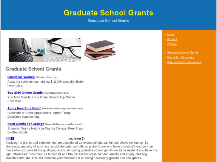 www.graduateschoolgrants.net