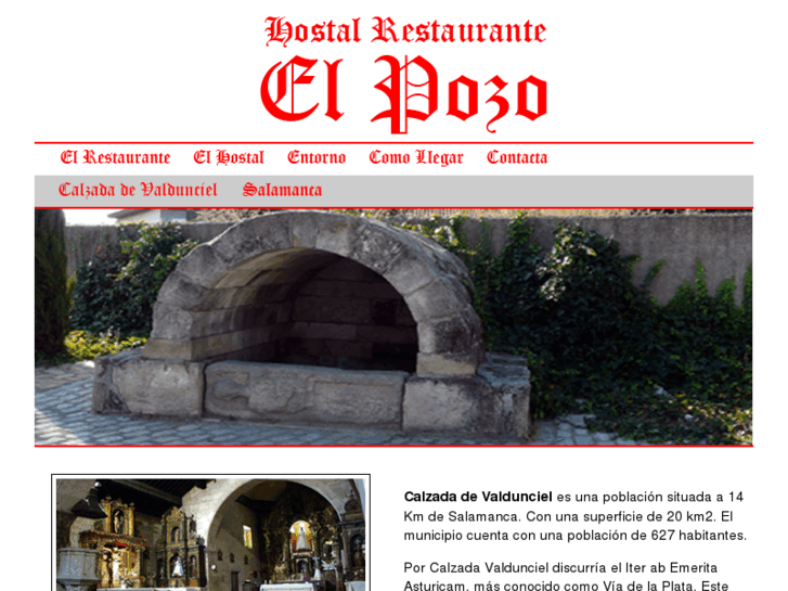 www.hostalrestauranteelpozo.es