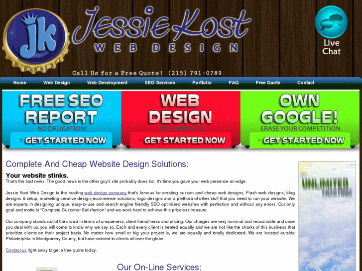 www.jessiekostwebdesign.com