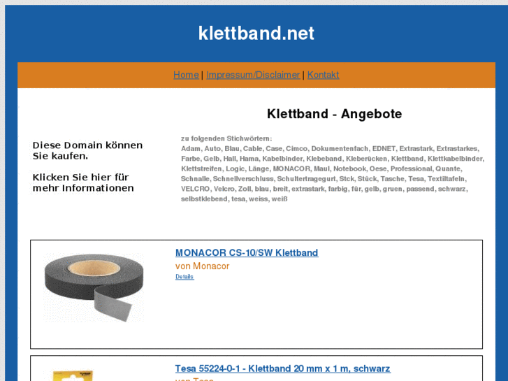 www.klettband.net