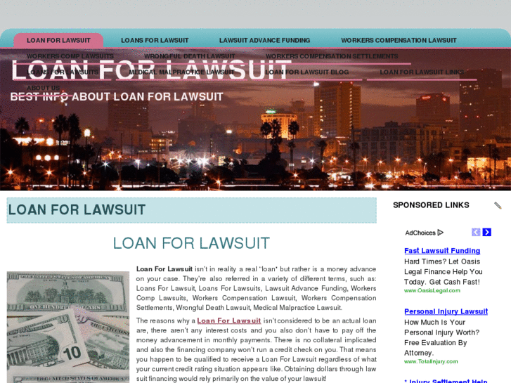 www.loanforlawsuit.com