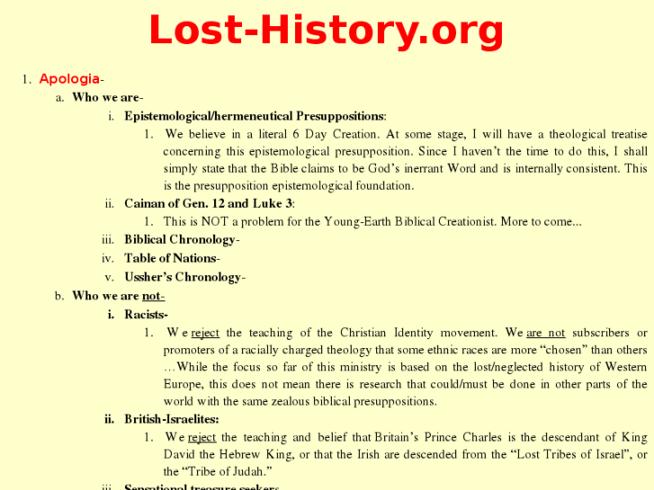 www.lost-history.org