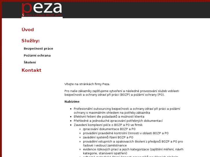 www.peza.cz