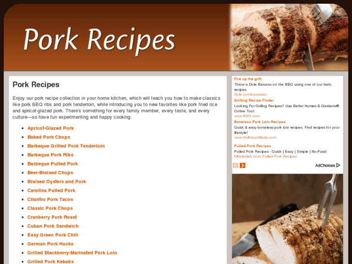 www.porkrecipes.net