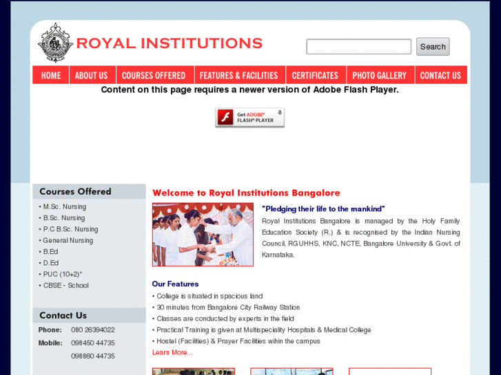 www.royalinstitutionsbangalore.com