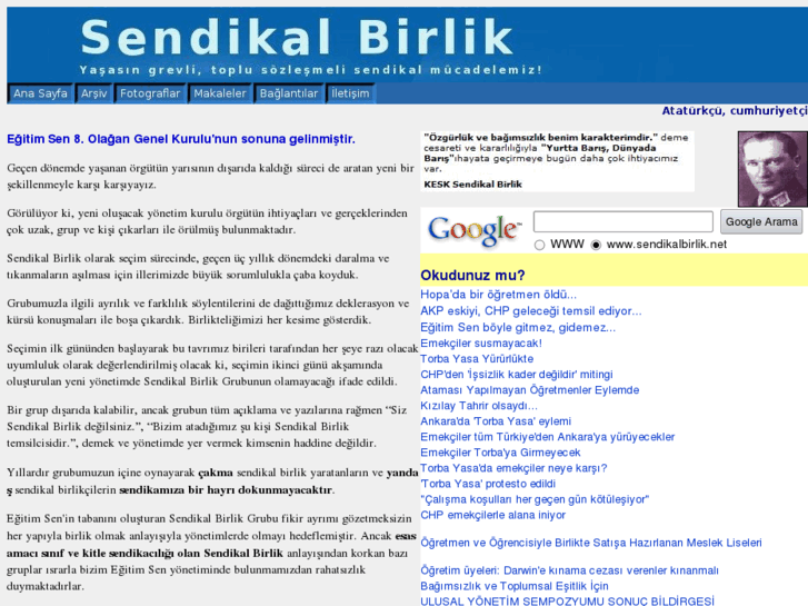 www.sendikalbirlik.net