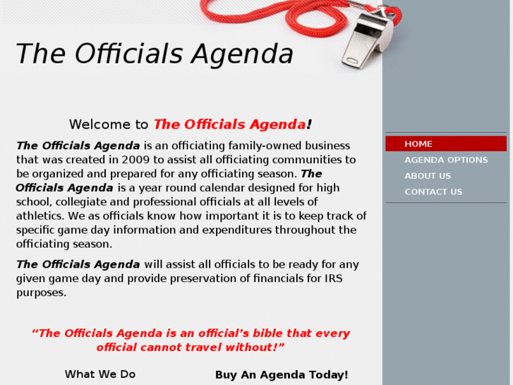 www.theofficialsagenda.com