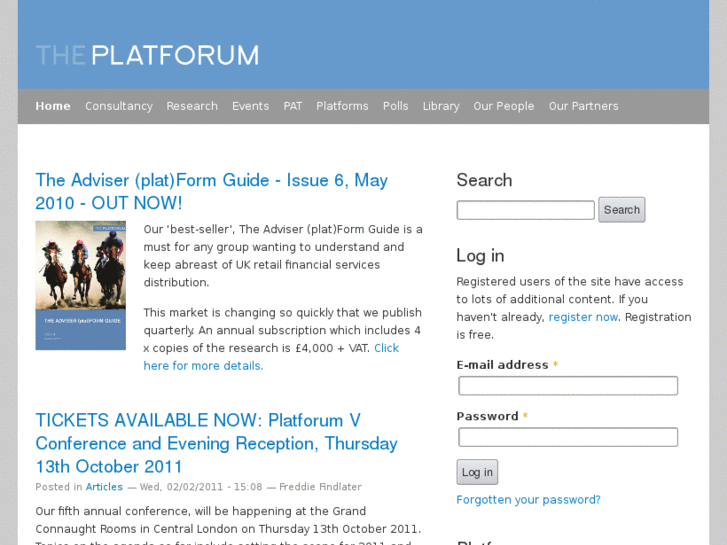 www.theplatforum.com