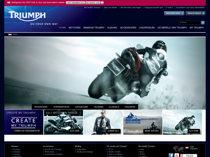 www.triumphmotorcycles.nl