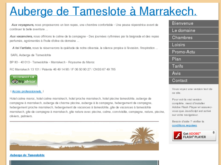 www.auberge-de-tameslote.com