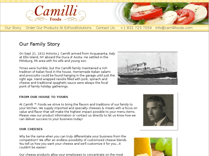 www.camillifoods.com