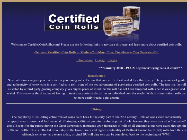 www.certifiedcoinrolls.com