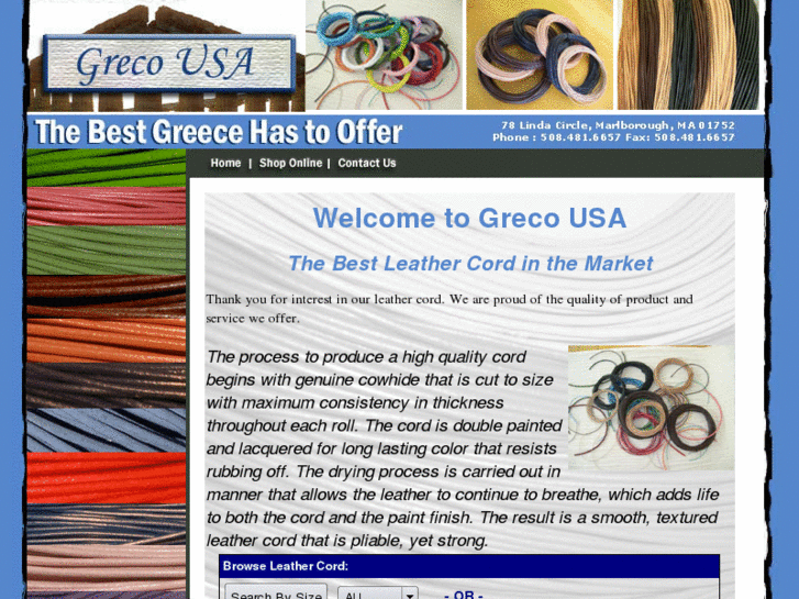 www.grecoleather.com