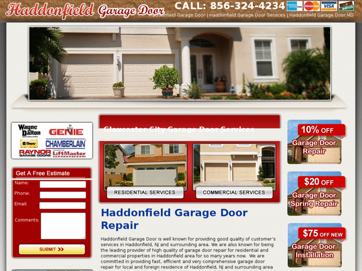 www.haddonfieldgaragedoor.com