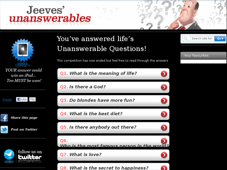 www.jeevesunanswerables.com