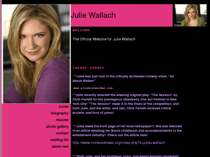 www.juliewallach.com