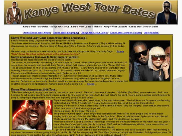 www.kanyewesttourdates.com