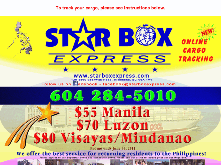 www.starboxexpress.com