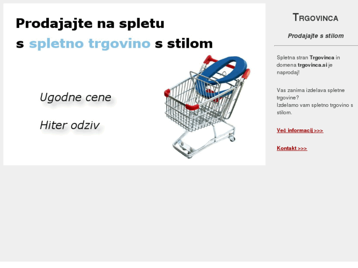 www.trgovinca.si