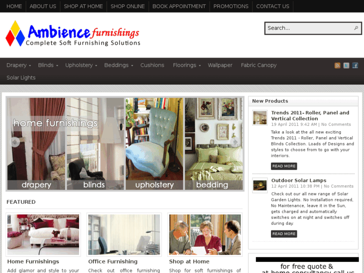 www.ambiencefurnishings.com